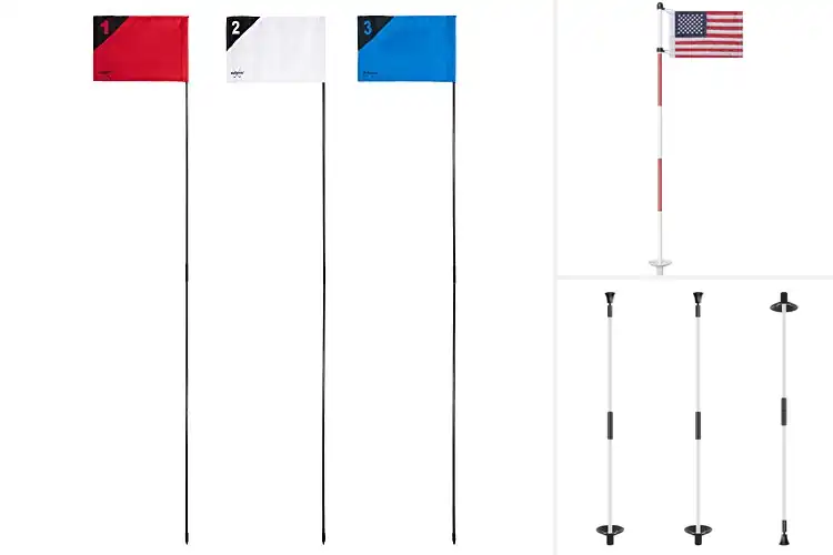 Detailed view of Best Portable Practice Golf Flags