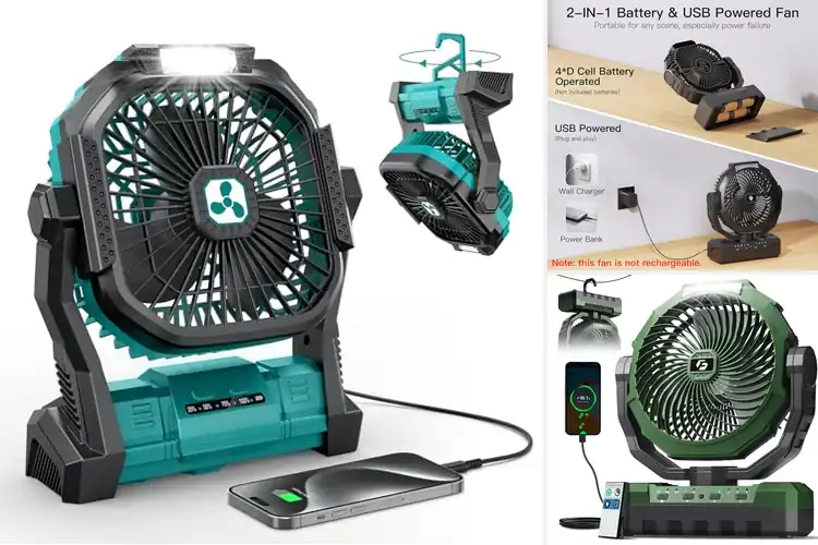 Detailed view of Best Power Outage Fans: Stay Cool Without Electricity