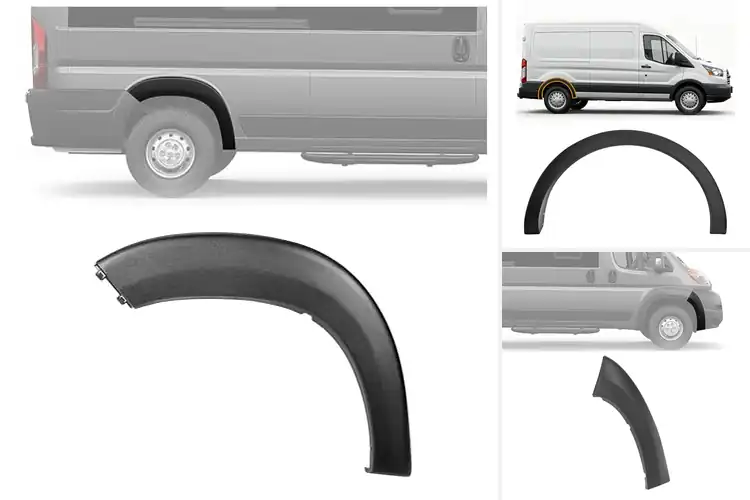 Detailed view of Best PP Fender Trim Construction Upgrades
