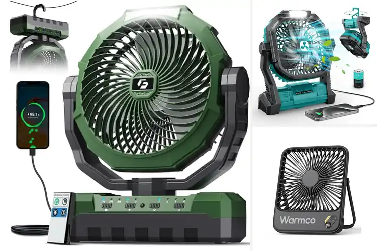 Detailed view of Best Quiet Camping Fans