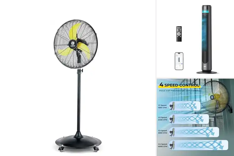 Detailed view of Best Quiet Oscillating Fan For Outdoors