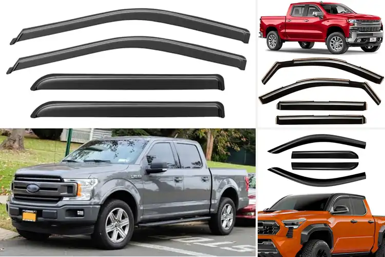 Detailed view of Best Rain Deflectors