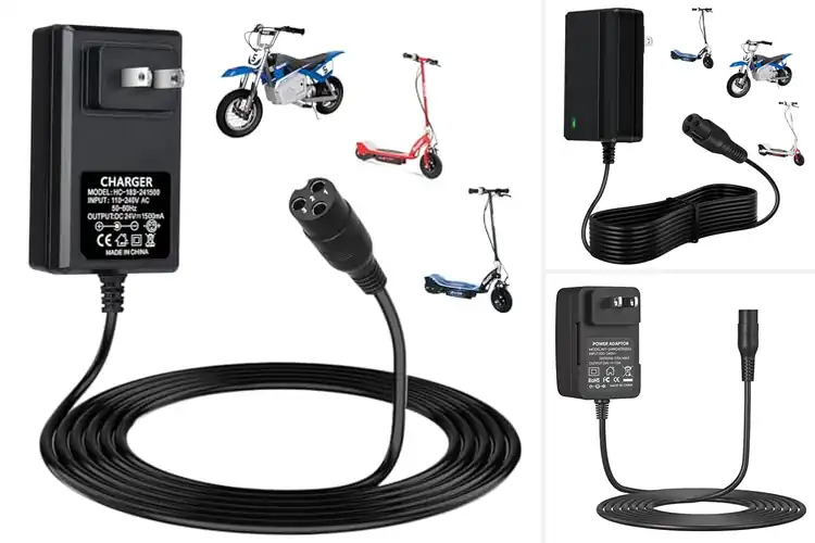 Detailed view of Best Razor Scooter Chargers