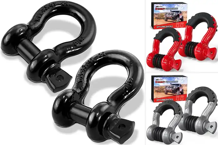 Detailed view of Best Recovery Shackles