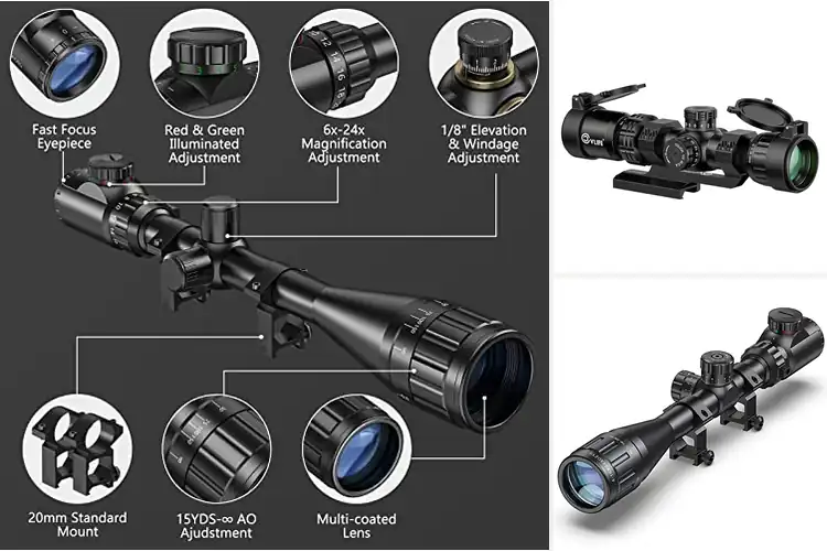 Detailed view of Best Rifle Scopes With Precise Adjustments