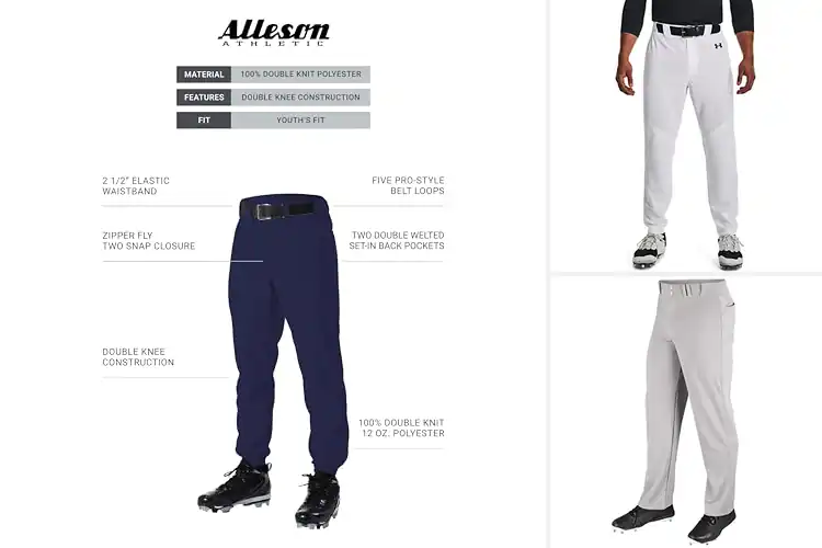 Detailed view of Best Secure Fit Baseball Pants