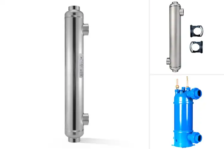 Detailed view of Best Spiral Titanium Heat Exchanger