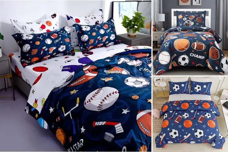 Detailed view of Best Sports Themed Bedding