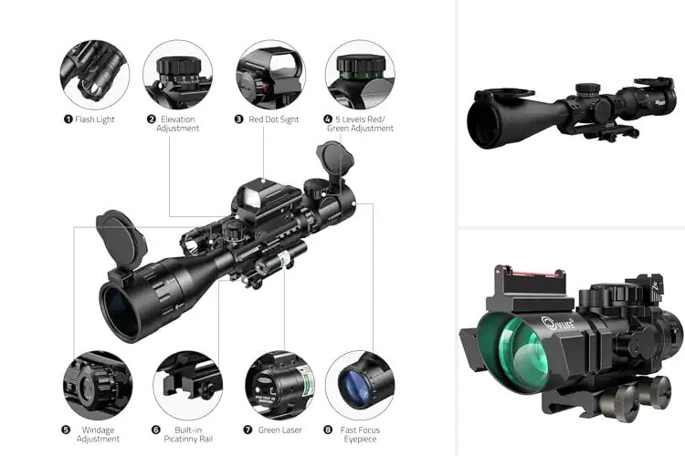 Detailed view of Best Tactical Rifle Scopes: Precision & Durability Unmatched