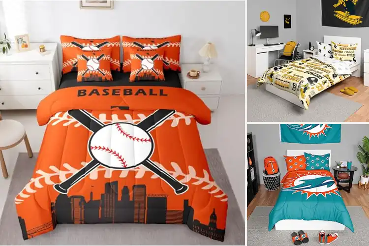 Detailed view of Best Team Bedding Sets