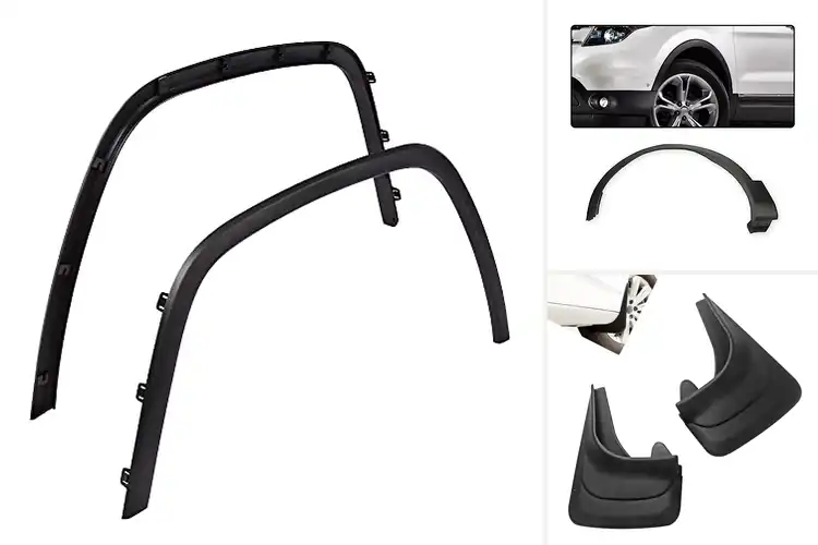 Detailed view of Best Tire and Fender Protection Moldings