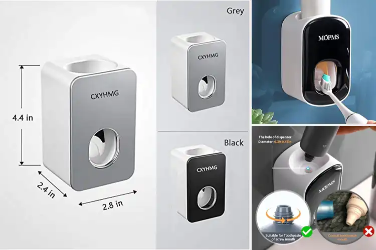 Detailed view of Best Toothpaste Dispensers