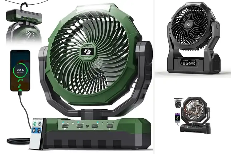 Detailed view of Best Weather Ready Camping Fans