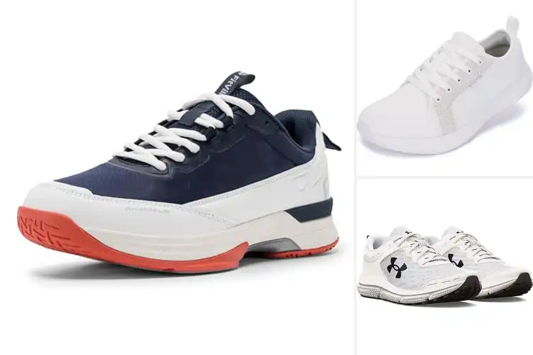 Detailed view of Best Wide Fit Tennis Shoes